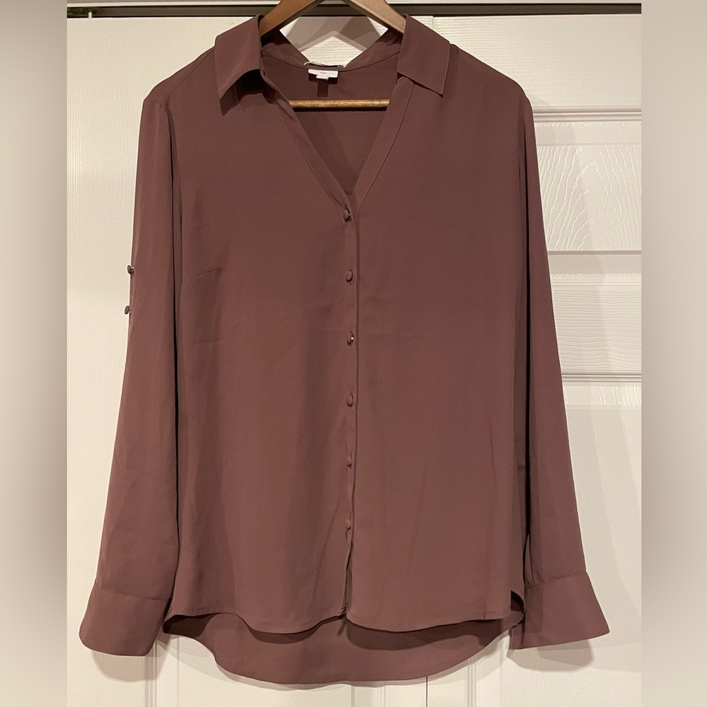 Express Portofino Slim Fit Blouse